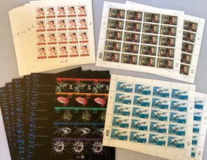 lot 2 image: Group of Mint Stamp Sheets #2