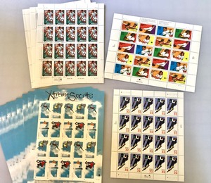 lot 4 image: Group of Mint Sheet Stamps #4
