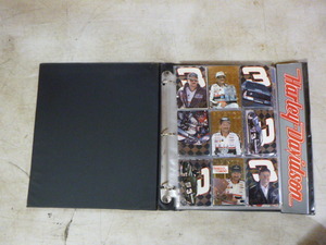 lot 25 image: NASCAR Collectible Cards in 3-Ring Binder
