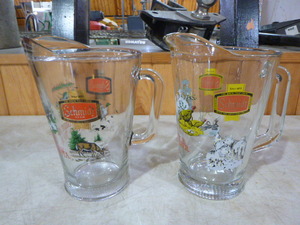 lot 38 image: 2 Schmidt Beer Pitchers