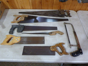 lot 43 image: Hand Saws