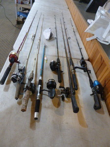 lot 47 image: 8 Rods and Reels