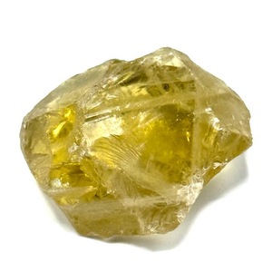 lot 113 image: 229.55 Carat Raw Lemon Topaz Gemstone Loose
