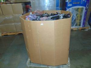 lot 23 image: 700 Pounds Mixed A full Gaylord OEM Original TV Remotes 4 Feet X 4 Feet X 42