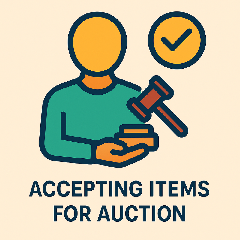 lot 0 image: Accepting Items for Auction