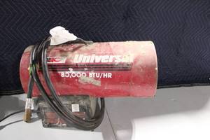Universal 80,000 BTU/HR Portable Forced Air Heater