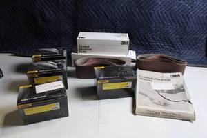 lot 27 image: Lot of 3M and Mirka Abrasive Belts and Sheets