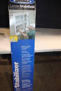lot 96 image: Werner Ladder Stabilizer for Extension Ladders, Fits Up to 47 Inch Windows