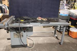 Delta Unisaw 10 Inch Tilting Arbor Table Saw with Accessories