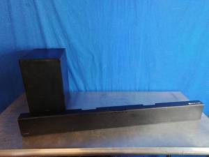 lot 26 image: Samsung Sound Bar and Subwoofer