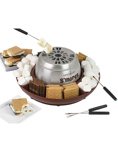 lot 11 image: Nostalgia Indoor Electric Stainless Steel Smores Maker
