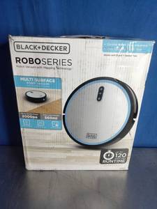 lot 62 image: BlackDecker ROBOSERIES Robot Vacuum