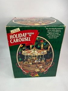 lot 50 image: Mr. Christmas Holiday Around the Carousel