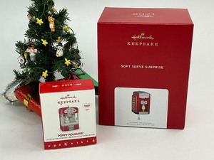 lot 67 image: 2 Hallmark Keepsake Christmas Ornaments