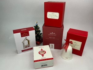 lot 104 image: 6 Hallmark Keepsake Christmas Ornaments