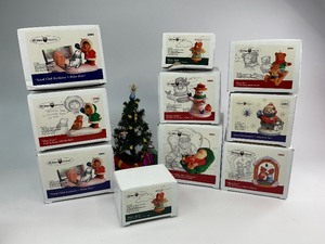 lot 127 image: 10 2004 & 2005 Ed Seale Designs Hallmark Christmas Tree Ornaments