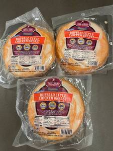 lot 21 image: Lot of 3 Thin n Trim Buffalo Style Chicken Breast 16oz Packages Refrigerated
