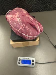 lot 52 image: Beef Chuck Boneless Clod Petite Tender 6LBs 12.2 ozs