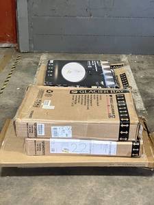 lot 22 image: Large LOT of Lamps, Lighting, Electronics, Home Security, Faucets, Showers and Other Items. Mixed Lot. Open Box, For Parts (Great for eBay resellers)