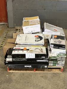 lot 24 image: Large LOT of Lamps, Lighting, Electronics, Home Security, Faucets, Showers and Other Items. Mixed Lot. Open Box, For Parts (Great for eBay resellers)