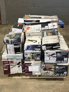 lot 32 image: Large LOT of Lamps, Lighting, Electronics, Home Security, Faucets, Showers and Other Items. Mixed Lot. Open Box, For Parts (Great for eBay resellers)