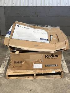 lot 36 image: Large LOT of Lamps, Lighting, Electronics, Home Security, Faucets, Showers and Other Items. Mixed Lot. Open Box, For Parts (Great for eBay resellers)