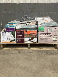 lot 42 image: Large LOT of Lamps, Lighting, Electronics, Home Security, Faucets, Showers and Other Items. Mixed Lot. Open Box, For Parts (Great for eBay resellers)
