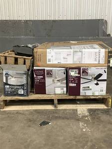lot 45 image: Large LOT of Lamps, Lighting, Electronics, Home Security, Faucets, Showers and Other Items. Mixed Lot. Open Box, For Parts (Great for eBay resellers)