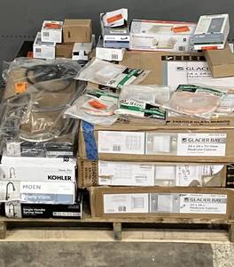 lot 47 image: Large LOT of Lamps, Lighting, Electronics, Home Security, Faucets, Showers and Other Items. Mixed Lot. Open Box, For Parts (Great for eBay resellers)