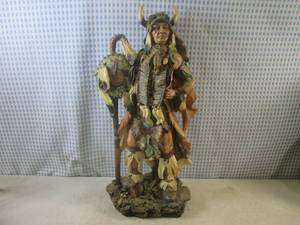 lot 36 image: (FS) Native American Statue Figure ...