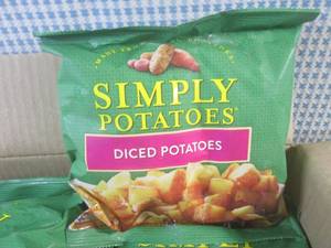 lot 110 image: (FRZ) 6 Frozen Bags of Diced Potato...