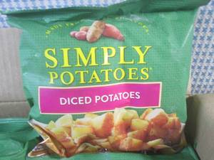 lot 112 image: (FRZ) 6 Frozen Bags of Diced Potato...