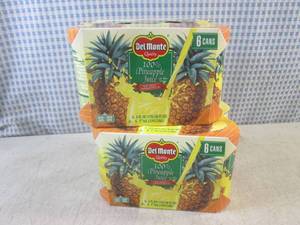 lot 122 image: (B-1) 2 - 6-Packs of Del Monte 100%...