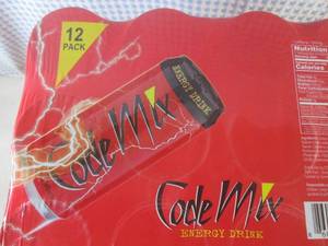 lot 130 image: (C-2) 2 - 12-Packs of Code Mix Ener...