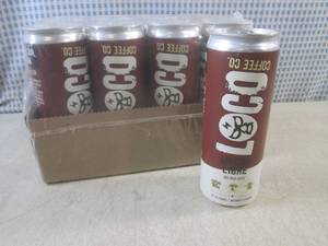 lot 139 image: (B-1) 12-Pack of Loco Coffee Co. Mo...