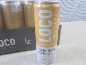 lot 146 image: (B-3) 12-Pack of Loco Coffee Co. Co...