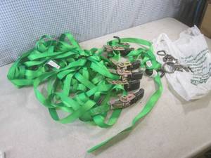 lot 151 image: (CS) 5 - 1 Tie-Down Straps Etc...