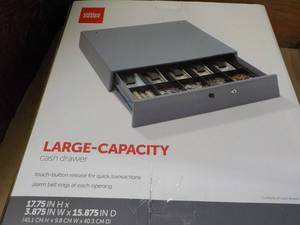 lot 7 image: Office Depot Large Capacity Cash Dr...