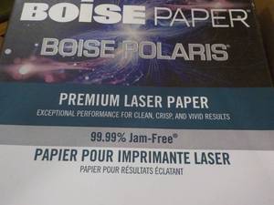 lot 16 image: 2000 Sheets Boise White Premium Las...