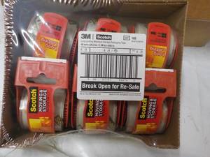 lot 21 image: 6 packs 3M Scotch 200 x 800 Long ...
