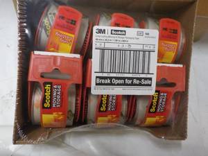 lot 22 image: 6 packs 3M Scotch 200 x 800 Long ...
