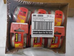 lot 24 image: 6 packs 3M Scotch 200 x 800 Long ...