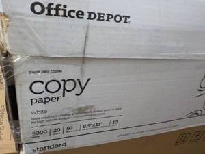 lot 32 image: Office Depot Case of Business 5000 ...