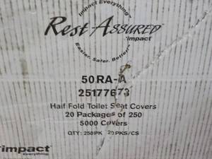 lot 45 image: Rest Assured Half Fold 5000 Toilet ...