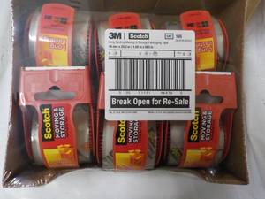 lot 63 image: 6 packs 3M Scotch 200 x 800 Long ...
