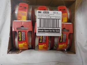 lot 64 image: 6 packs 3M Scotch 200 x 800 Long ...