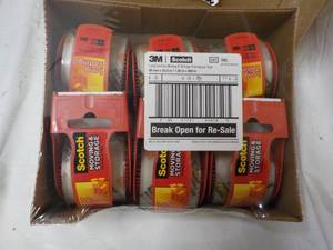 lot 66 image: 6 packs 3M Scotch 200 x 800 Long ...