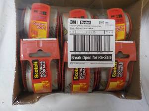 lot 67 image: 6 packs 3M Scotch 200 x 800 Long ...