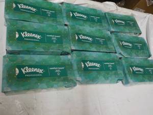 lot 81 image: 9 boxes Kleenex Comfort Touch Facia...