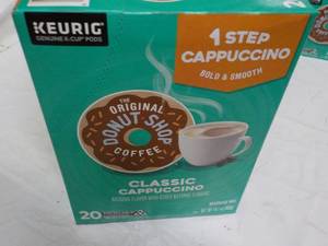 lot 83 image: Keurig 20 Pods 1 Step Cappuccino...